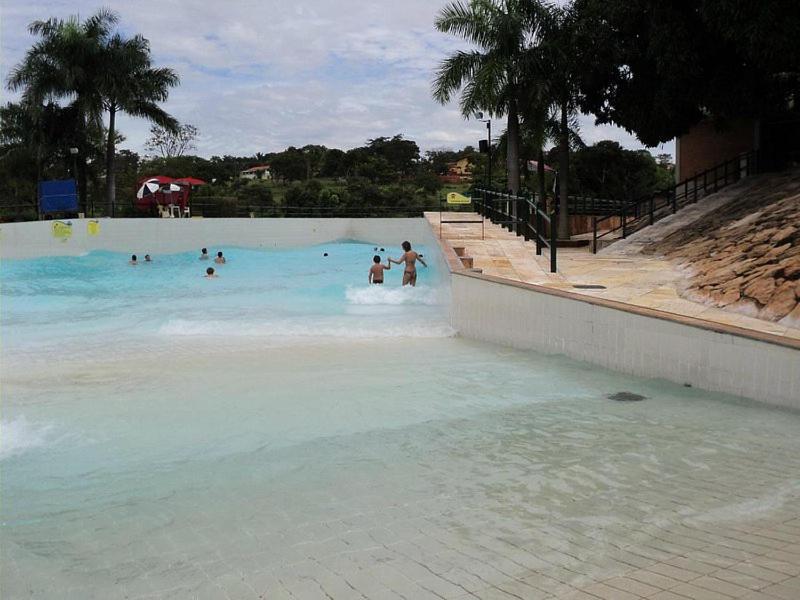 Piazza Diroma Acesso Diroma Acqua Park Gratuito Star Temporada Apart otel Caldas Novas Dış mekan fotoğraf