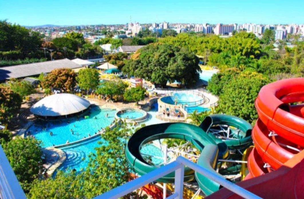 Piazza Diroma Acesso Diroma Acqua Park Gratuito Star Temporada Apart otel Caldas Novas Dış mekan fotoğraf