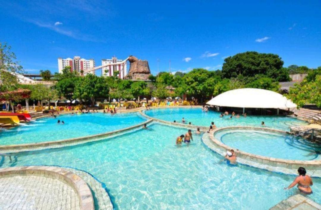 Piazza Diroma Acesso Diroma Acqua Park Gratuito Star Temporada Apart otel Caldas Novas Dış mekan fotoğraf