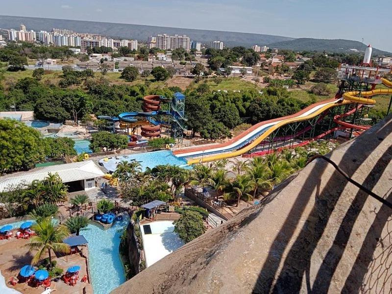Piazza Diroma Acesso Diroma Acqua Park Gratuito Star Temporada Apart otel Caldas Novas Dış mekan fotoğraf