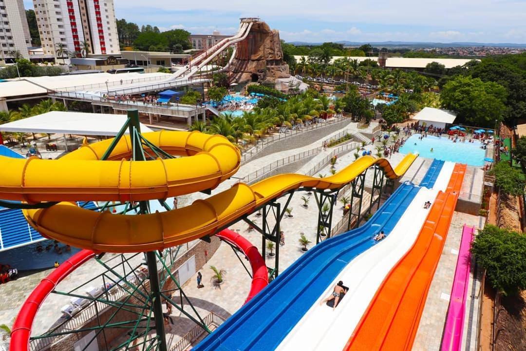 Piazza Diroma Acesso Diroma Acqua Park Gratuito Star Temporada Apart otel Caldas Novas Dış mekan fotoğraf