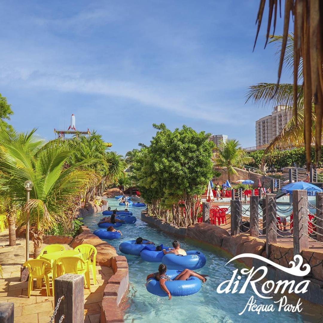 Piazza Diroma Acesso Diroma Acqua Park Gratuito Star Temporada Apart otel Caldas Novas Dış mekan fotoğraf
